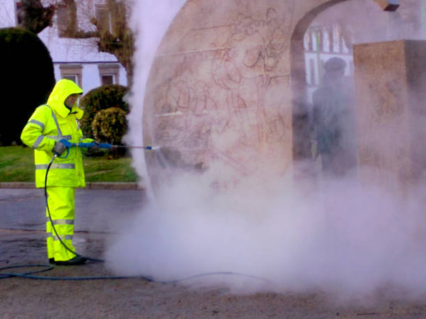 Pressure Washing Brick in East Palo Alto, CA